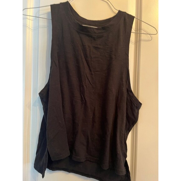 SO black Crop Tank Kohl’s Brand - Picture 1 of 3